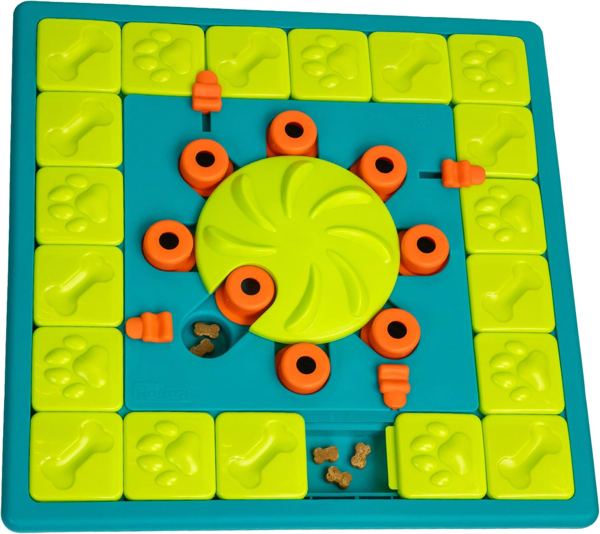 Outward Hound Nina Ottosson MultiPuzzle Dog Toy Treat Puzzle, 15"