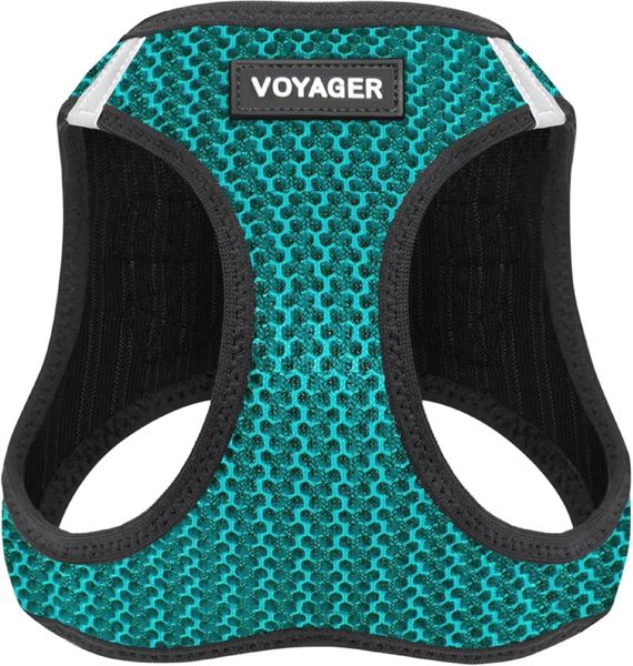 Voyager Step-in Air Dog Vest Harness - Turquoise 2-Tone, Large